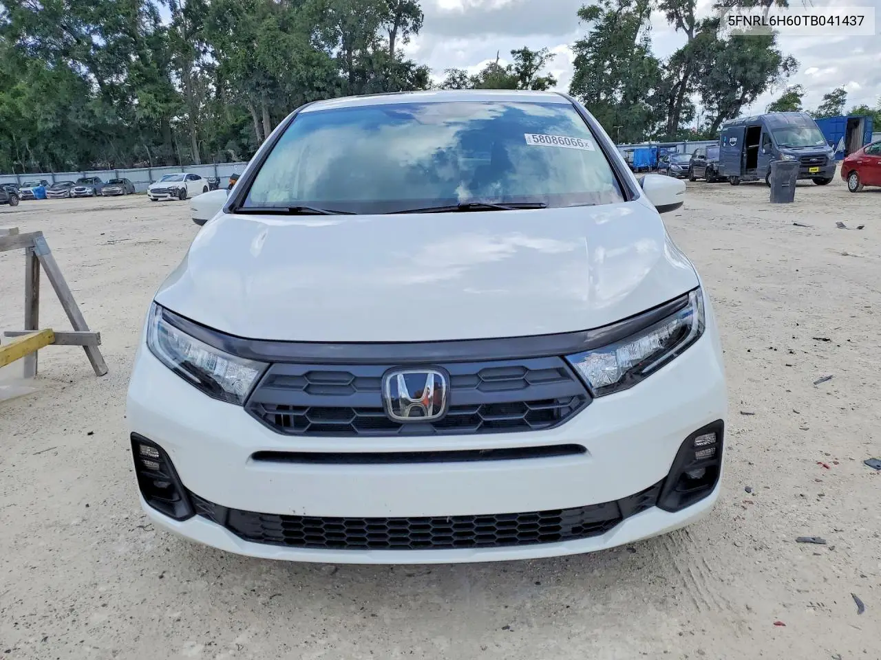2026 Honda Odyssey Exl VIN: 5FNRL6H60TB041437 Lot: 58086066