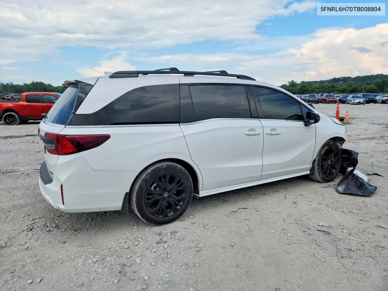 2026 Honda Odyssey Sport-L VIN: 5FNRL6H70TB008804 Lot: 61302396