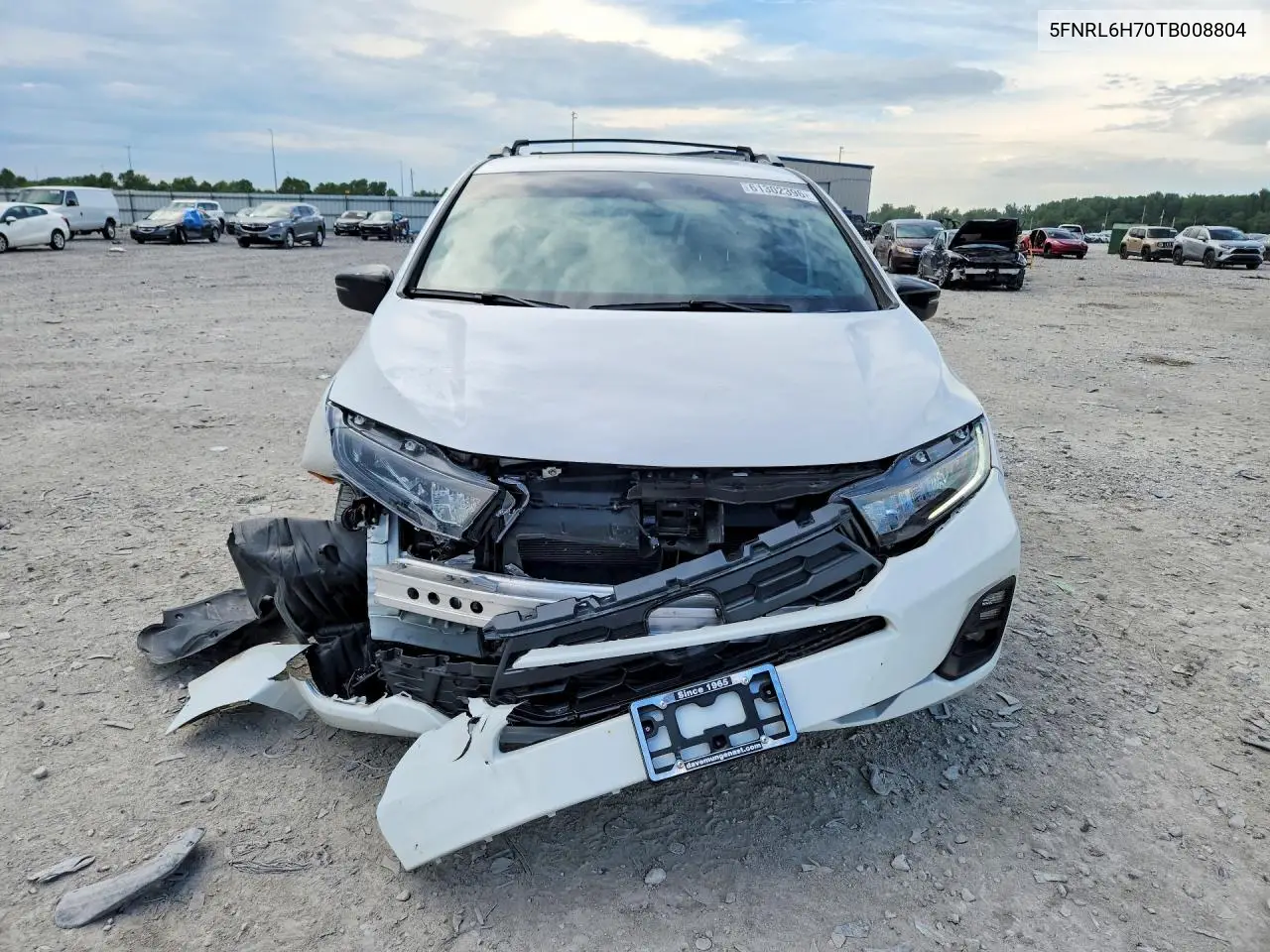 2026 Honda Odyssey Sport-L VIN: 5FNRL6H70TB008804 Lot: 61302396