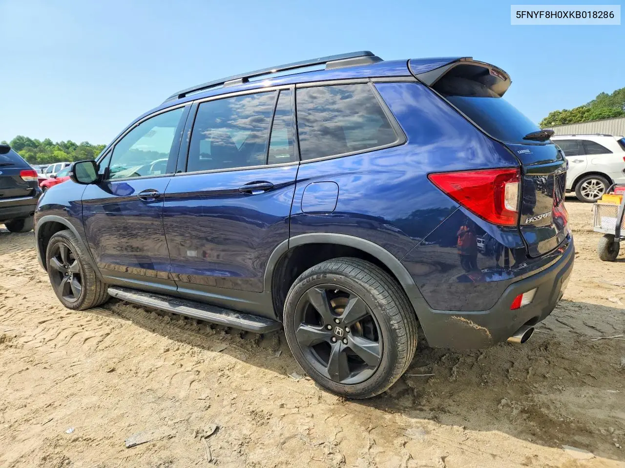 2019 Honda Passport Elite VIN: 5FNYF8H0XKB018286 Lot: 55232926