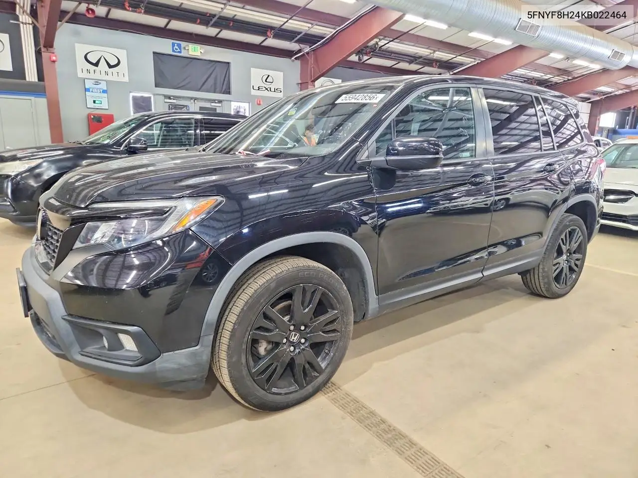 2019 Honda Passport Sport VIN: 5FNYF8H24KB022464 Lot: 55942856