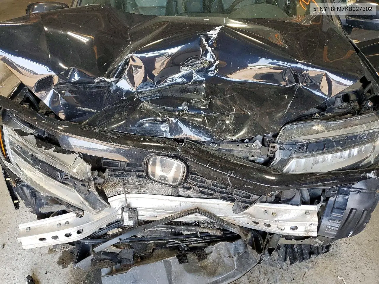 2019 Honda Passport Touring VIN: 5FNYF8H97KB027302 Lot: 56538036