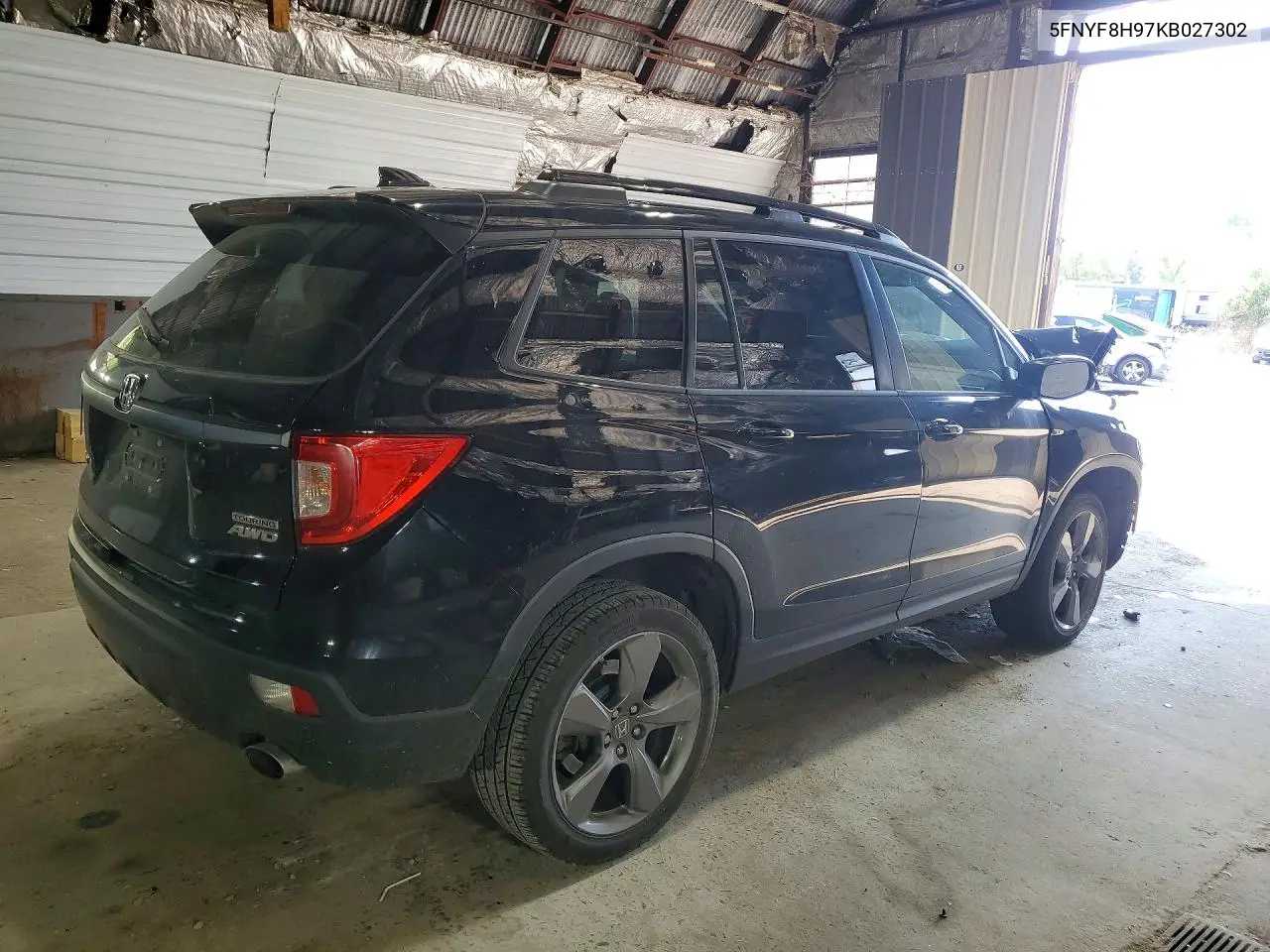 2019 Honda Passport Touring VIN: 5FNYF8H97KB027302 Lot: 56538036