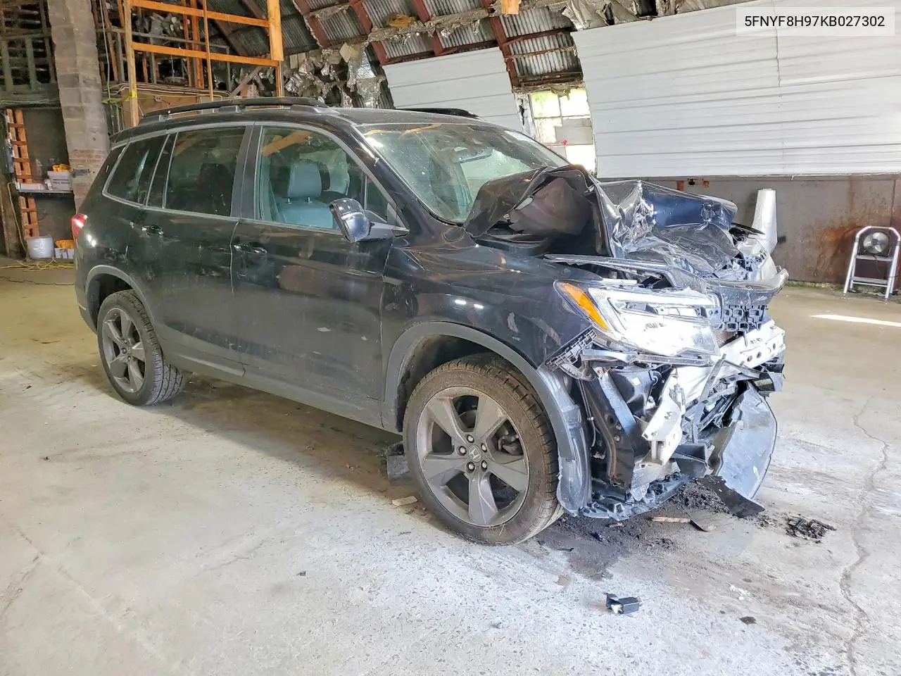 2019 Honda Passport Touring VIN: 5FNYF8H97KB027302 Lot: 56538036