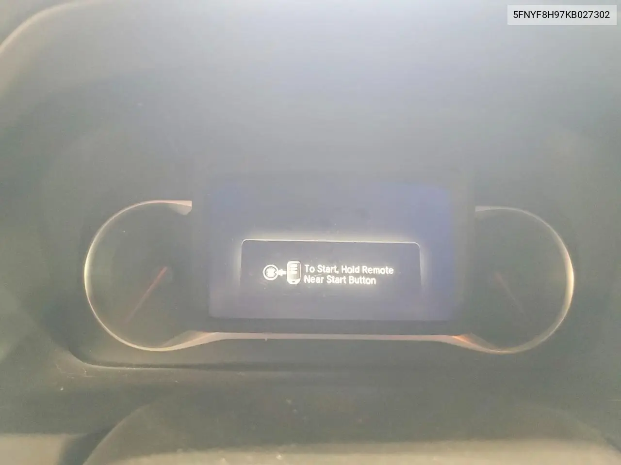2019 Honda Passport Touring VIN: 5FNYF8H97KB027302 Lot: 56538036