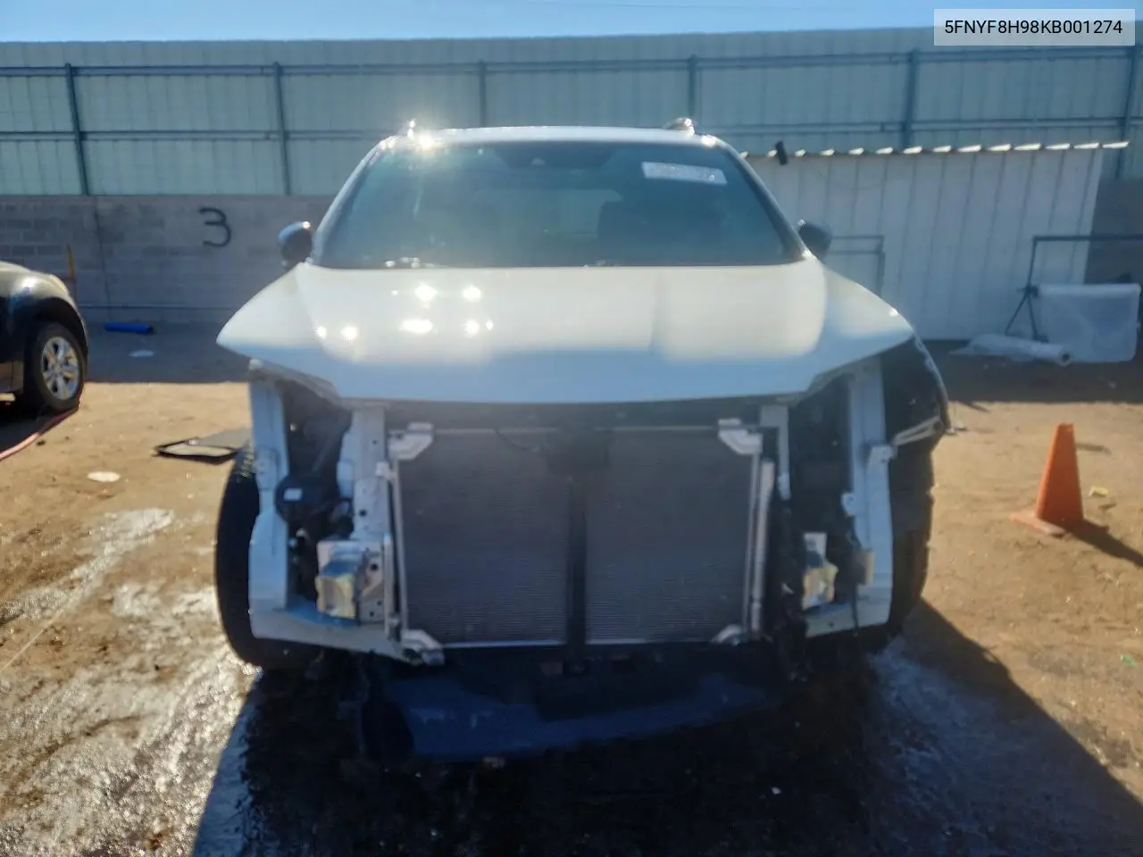 2019 Honda Passport Touring VIN: 5FNYF8H98KB001274 Lot: 58811306