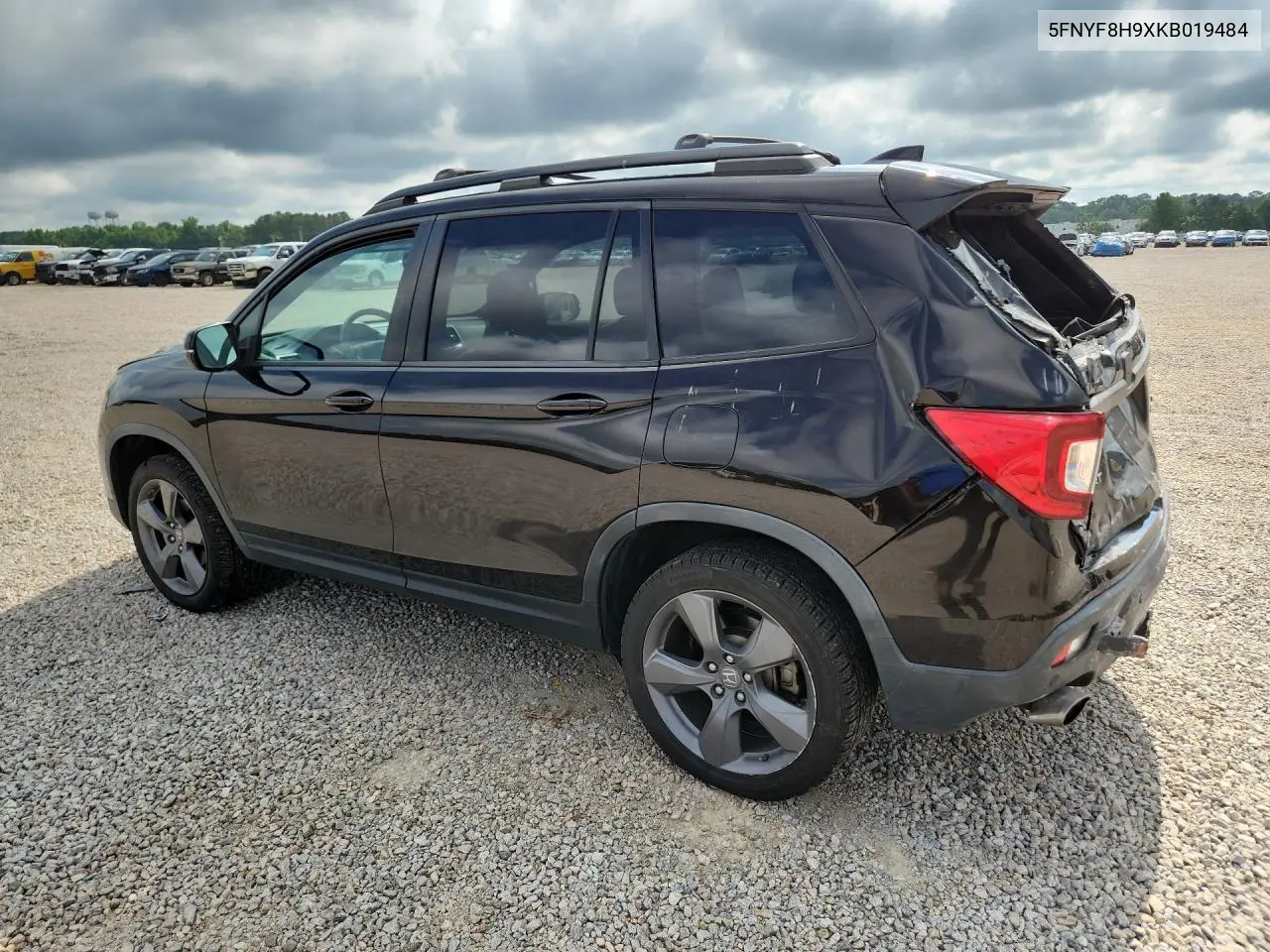 2019 Honda Passport Touring VIN: 5FNYF8H9XKB019484 Lot: 58952106