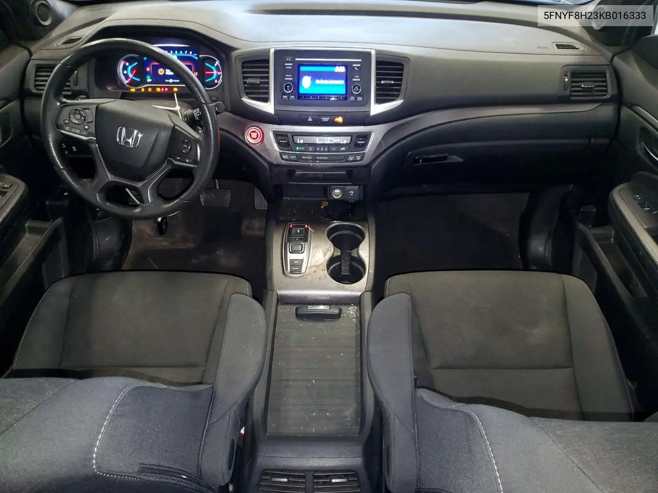 2019 Honda Passport Sport VIN: 5FNYF8H23KB016333 Lot: 59691826