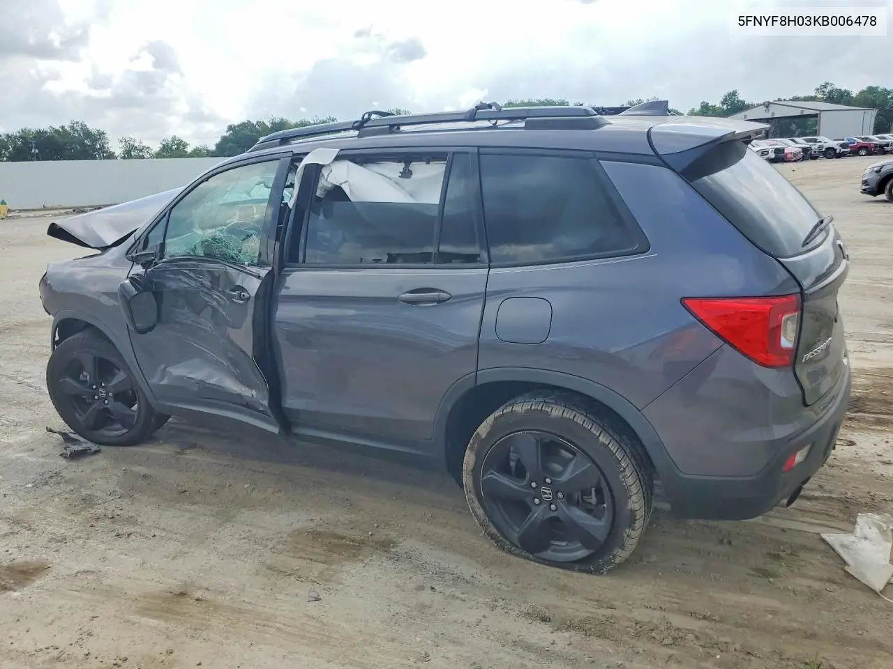 2019 Honda Passport Elite VIN: 5FNYF8H03KB006478 Lot: 59991966