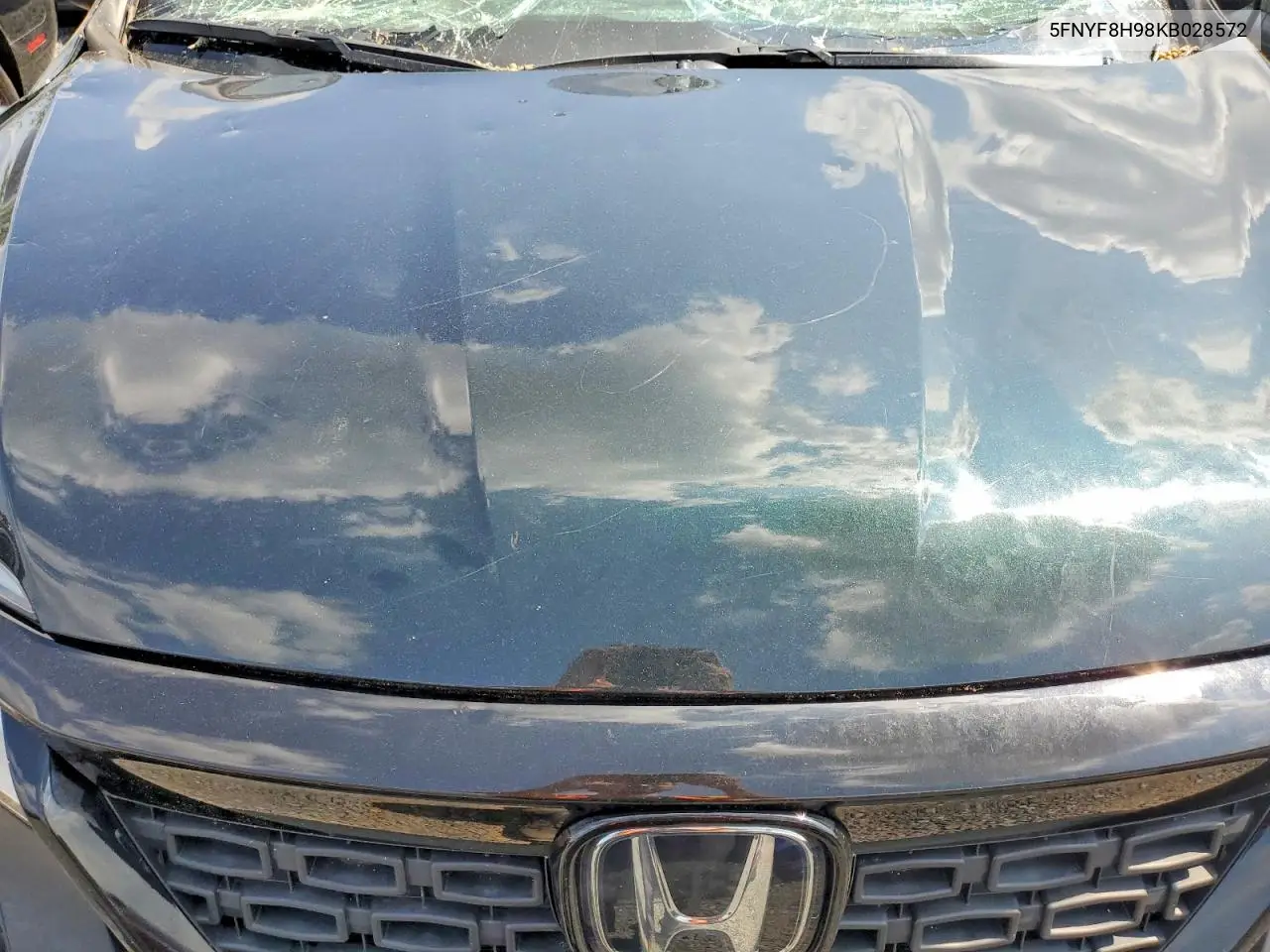 2019 Honda Passport Touring VIN: 5FNYF8H98KB028572 Lot: 60766266