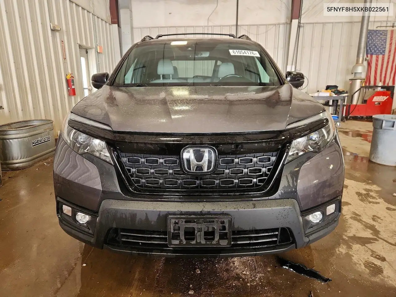 2019 Honda Passport Exl VIN: 5FNYF8H5XKB022561 Lot: 61054176