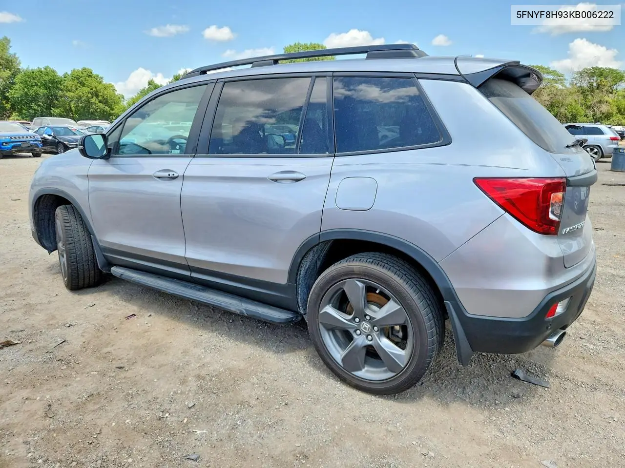 2019 Honda Passport Touring VIN: 5FNYF8H93KB006222 Lot: 61528296