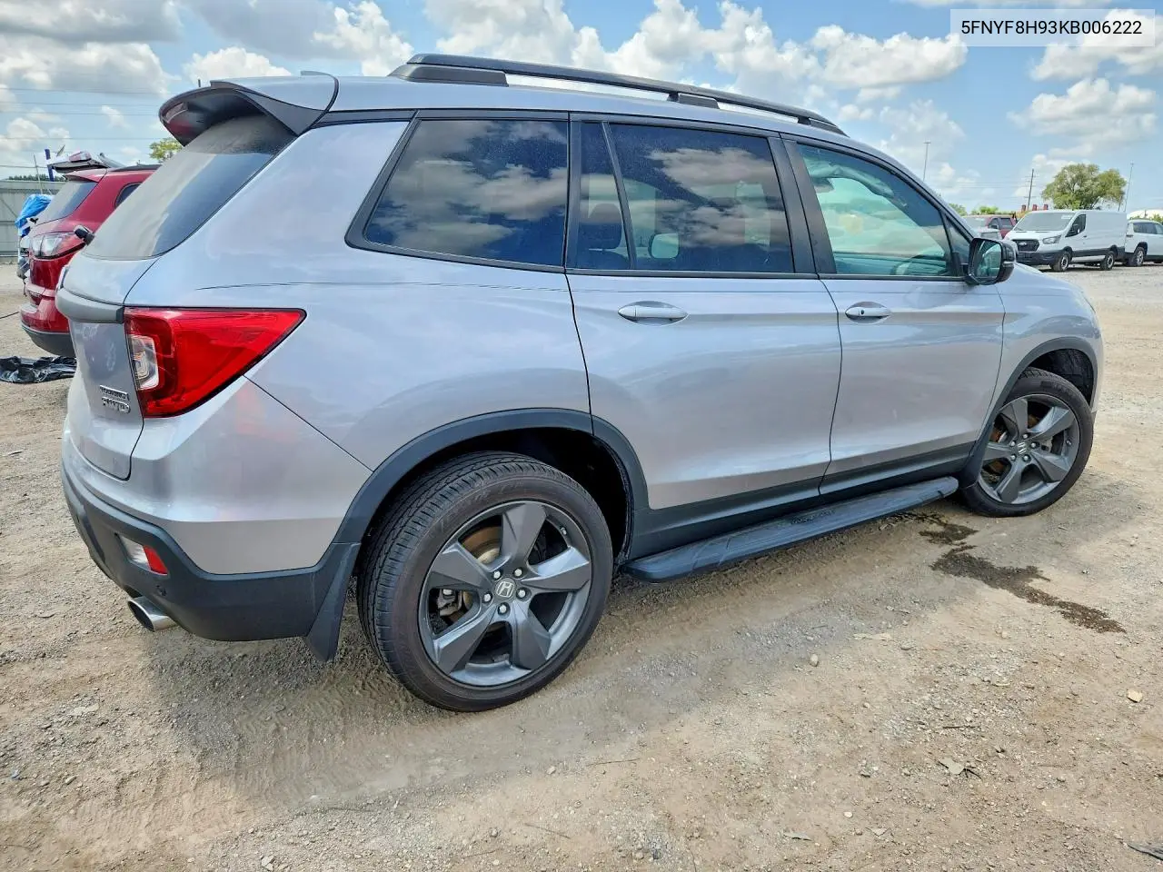 2019 Honda Passport Touring VIN: 5FNYF8H93KB006222 Lot: 61528296