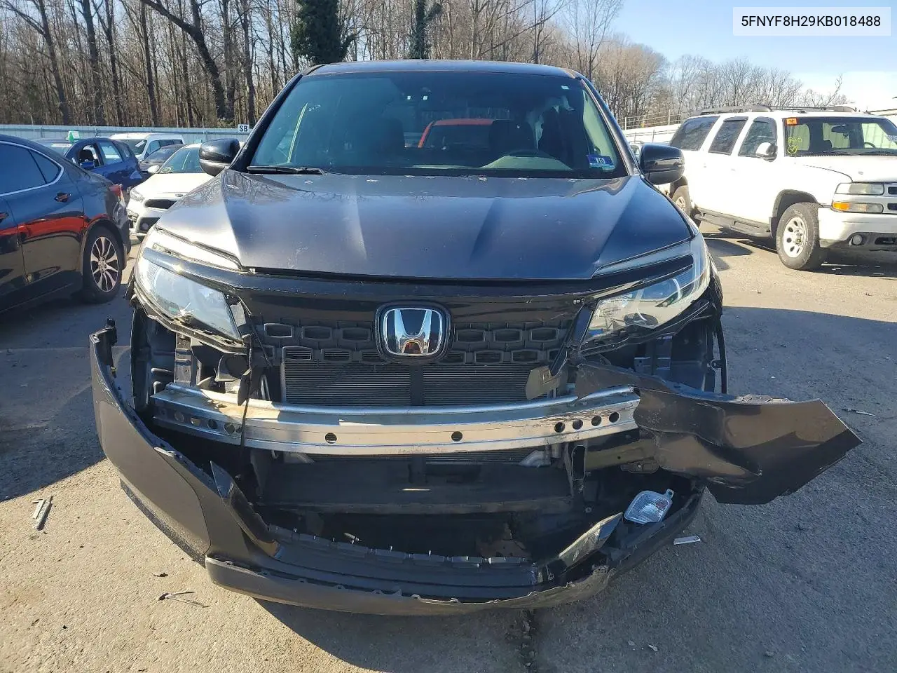 2019 Honda Passport Sport VIN: 5FNYF8H29KB018488 Lot: 72978835