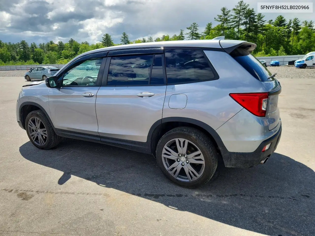 2020 Honda Passport Exl VIN: 5FNYF8H52LB020966 Lot: 55124596