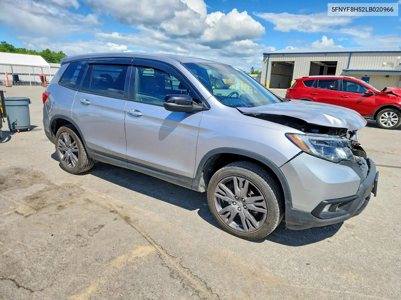 2020 Honda Passport Exl VIN: 5FNYF8H52LB020966 Lot: 55124596