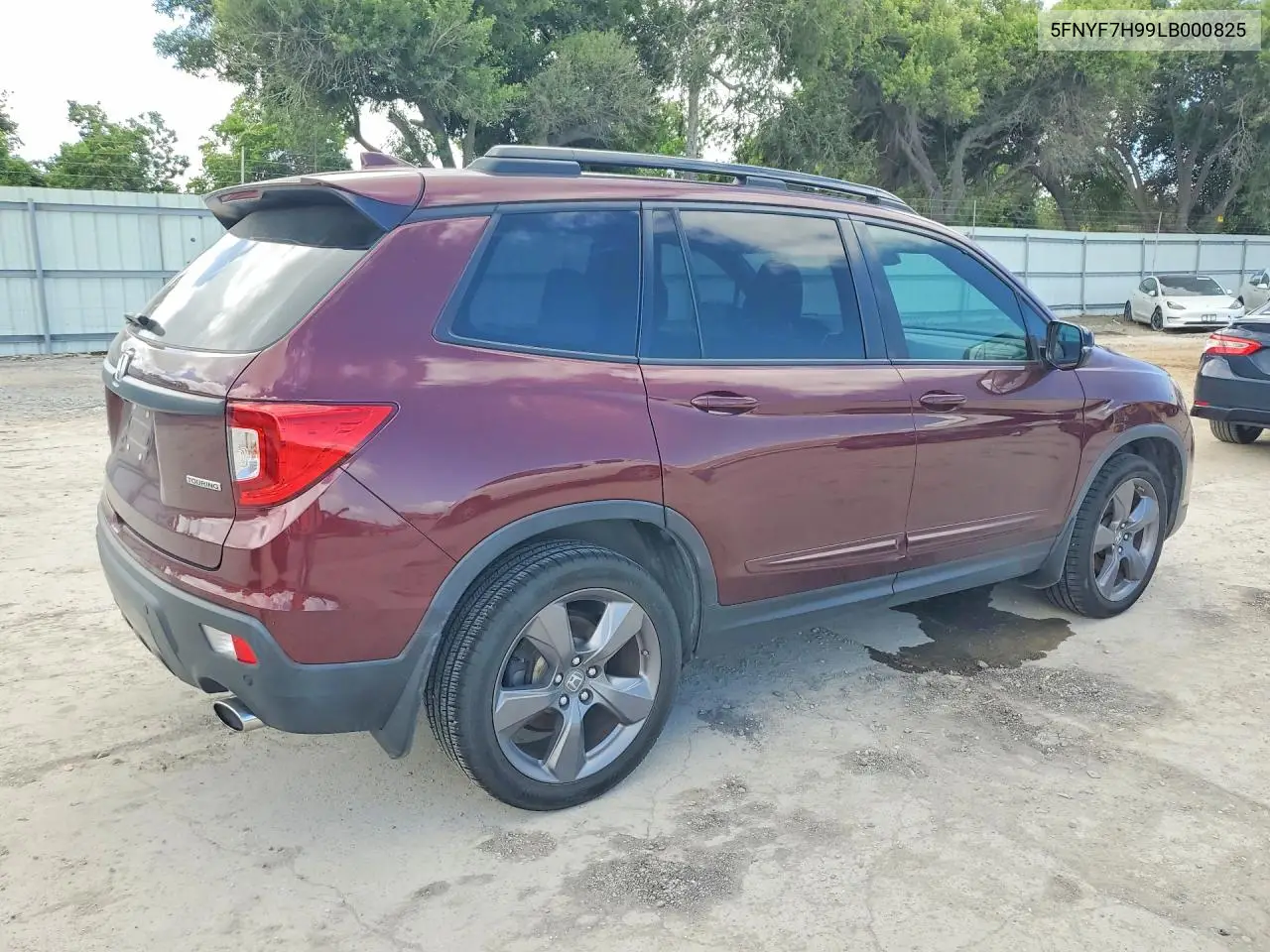 2020 Honda Passport Touring VIN: 5FNYF7H99LB000825 Lot: 57174146