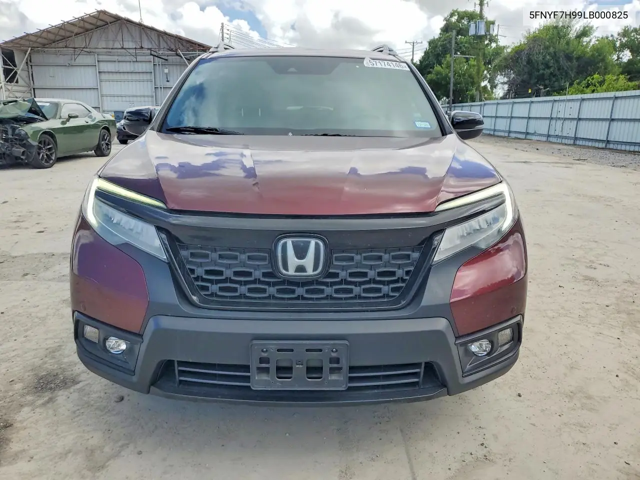 2020 Honda Passport Touring VIN: 5FNYF7H99LB000825 Lot: 57174146