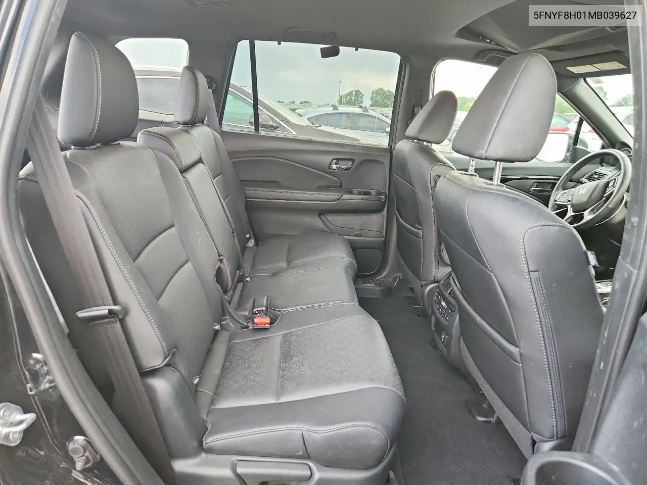 2021 Honda Passport Elite VIN: 5FNYF8H01MB039627 Lot: 53297446