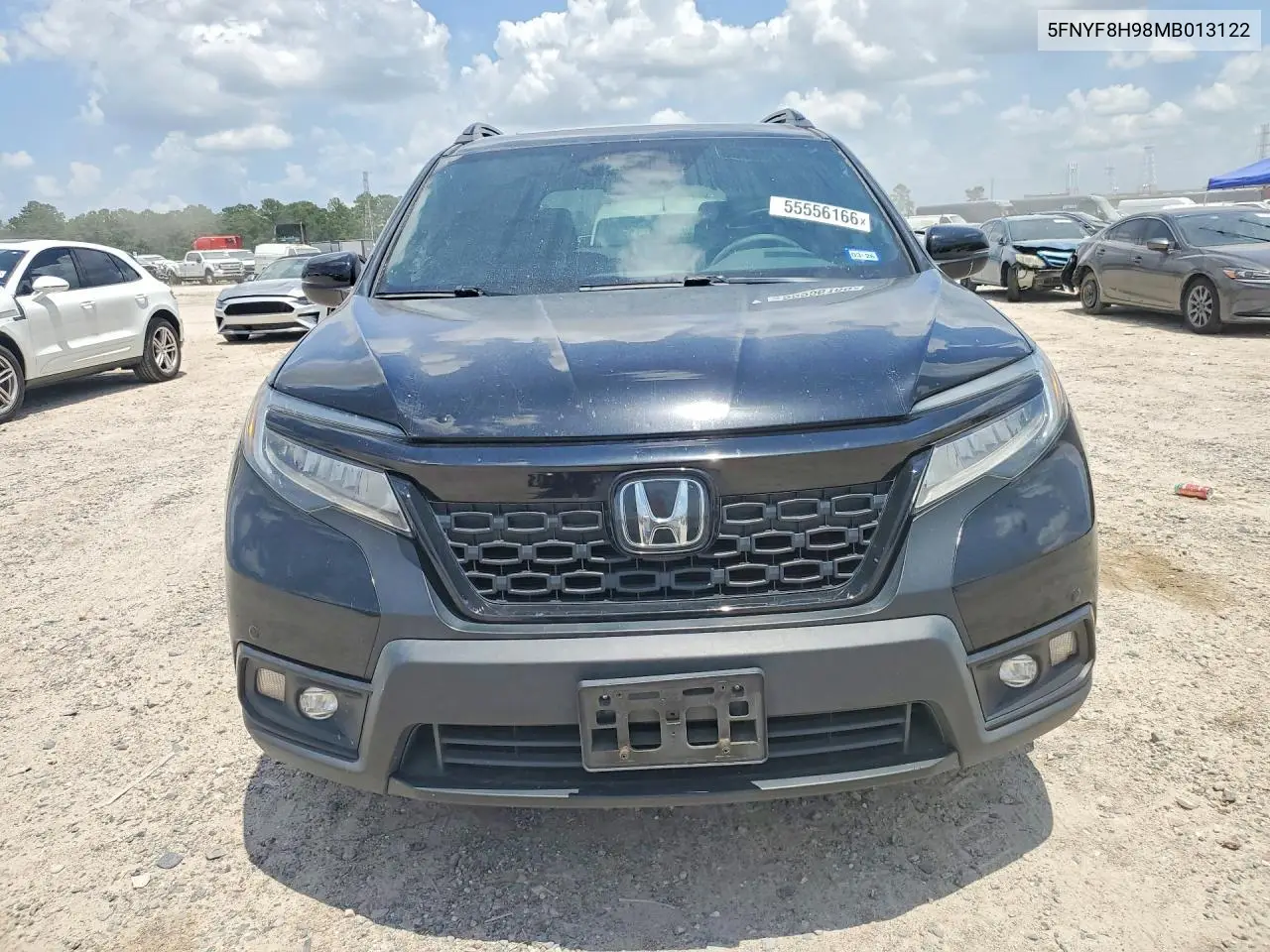 2021 Honda Passport Touring VIN: 5FNYF8H98MB013122 Lot: 55556166