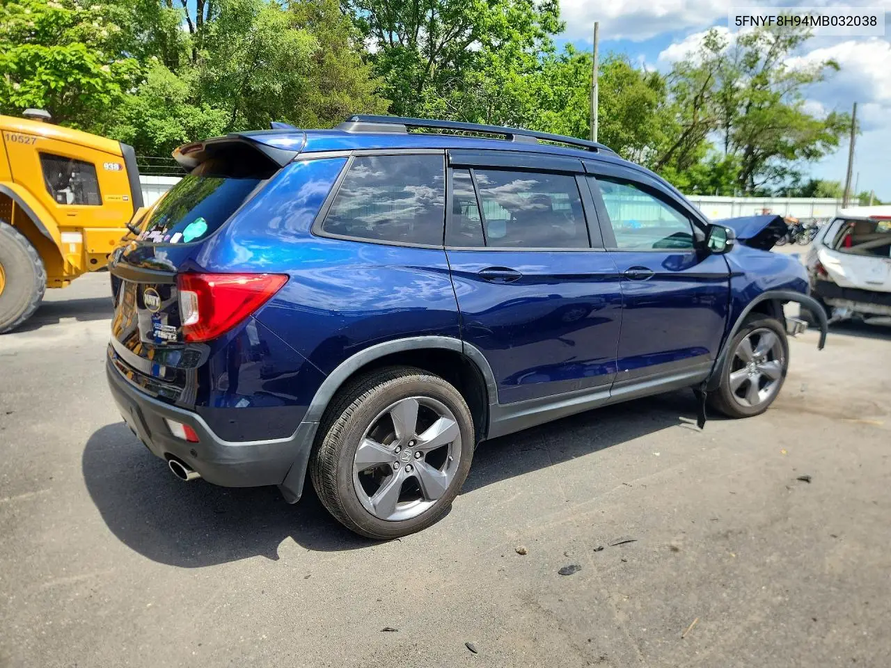 2021 Honda Passport Touring VIN: 5FNYF8H94MB032038 Lot: 55698946