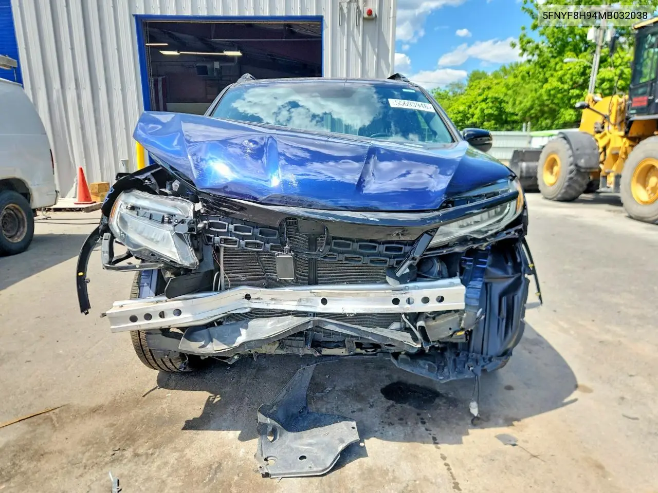 2021 Honda Passport Touring VIN: 5FNYF8H94MB032038 Lot: 55698946