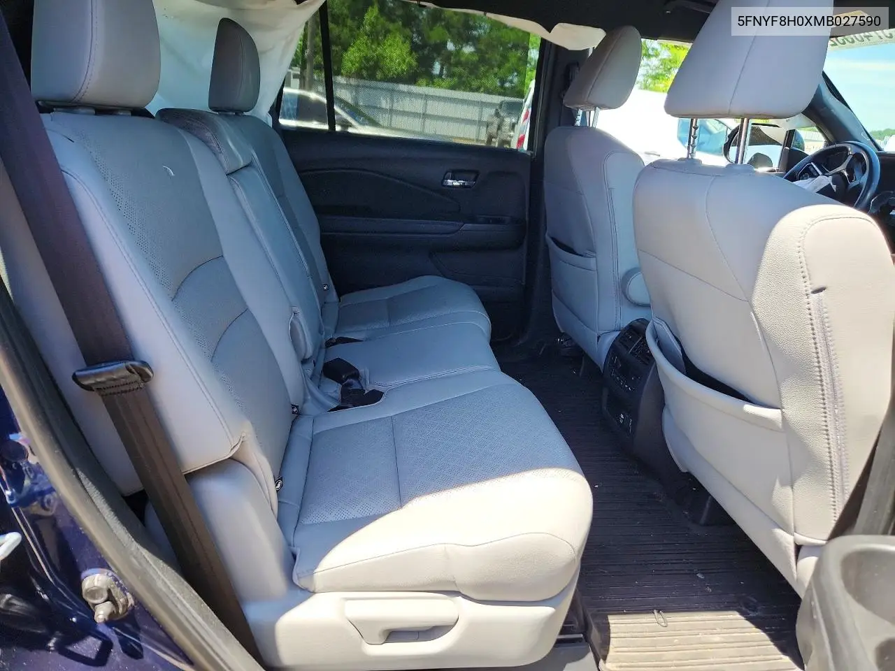 2021 Honda Passport Elite VIN: 5FNYF8H0XMB027590 Lot: 57405326