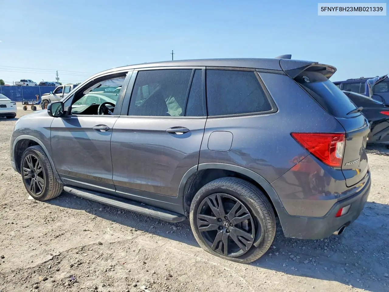 2021 Honda Passport Sport VIN: 5FNYF8H23MB021339 Lot: 57513756