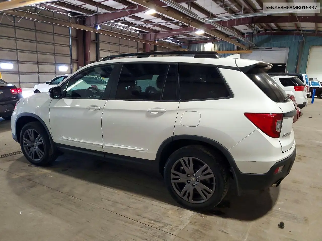 2021 Honda Passport Exl VIN: 5FNYF8H58MB015837 Lot: 59272506