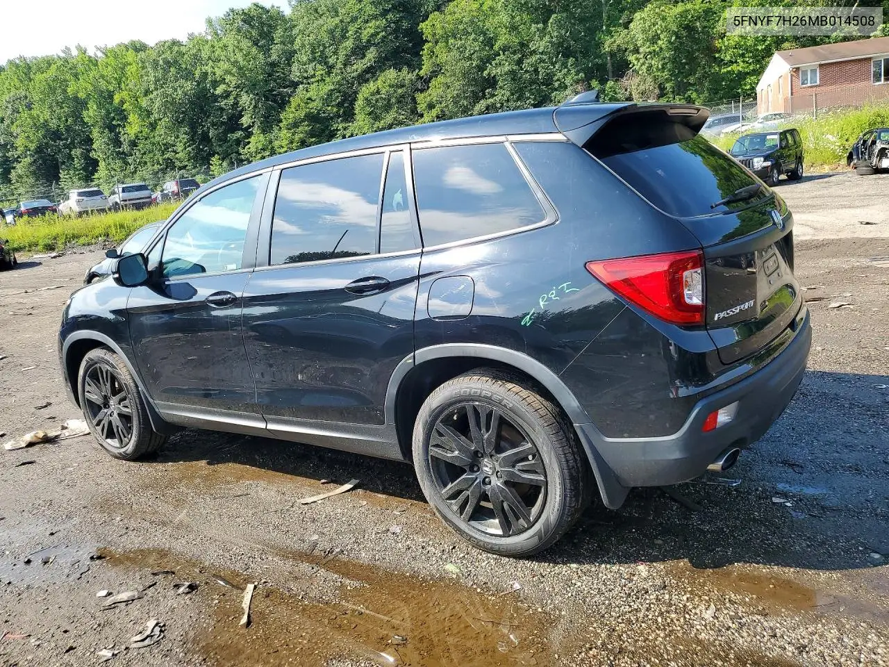 2021 Honda Passport Sport VIN: 5FNYF7H26MB014508 Lot: 59864636