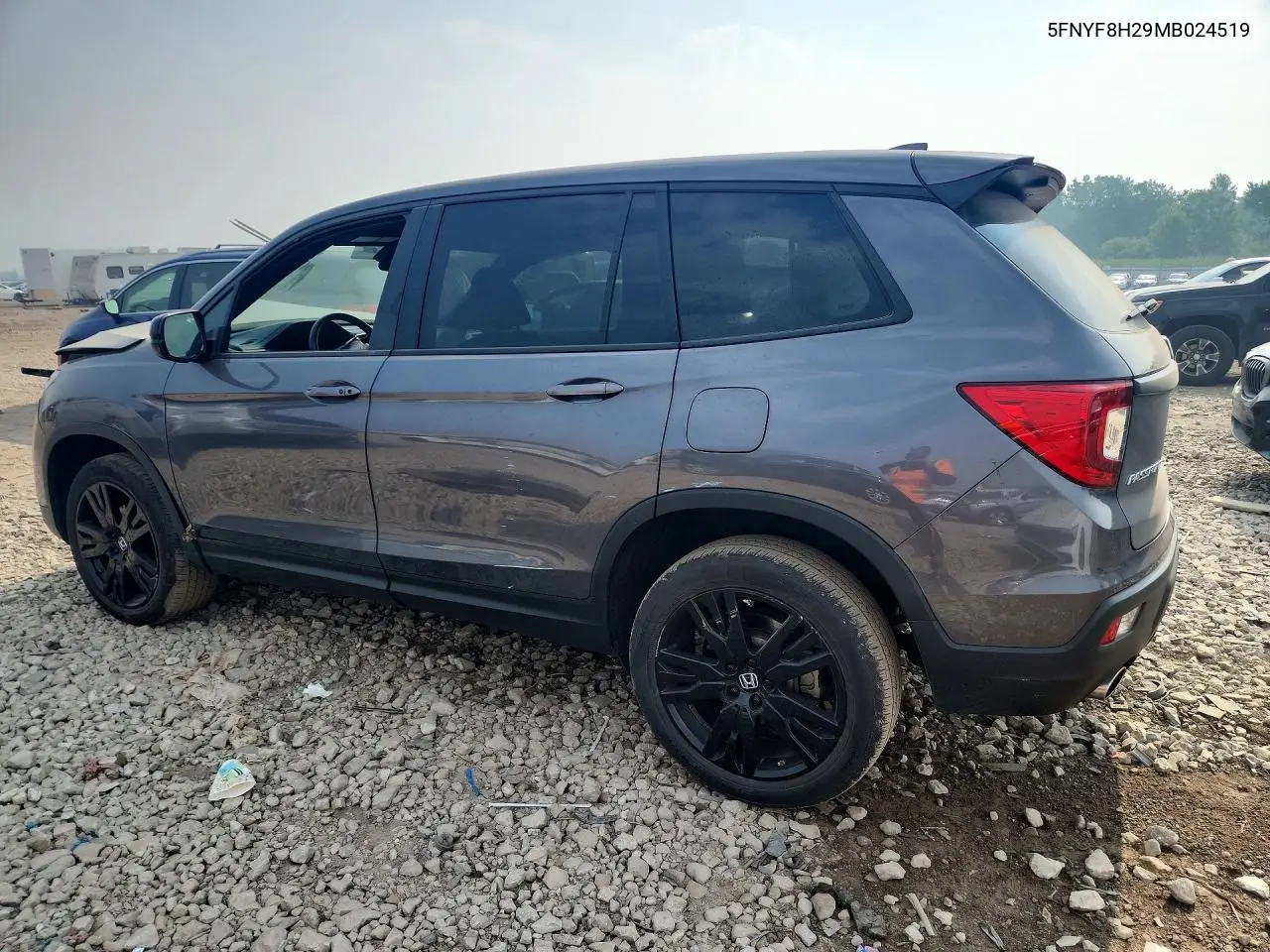 2021 Honda Passport Sport VIN: 5FNYF8H29MB024519 Lot: 61402506