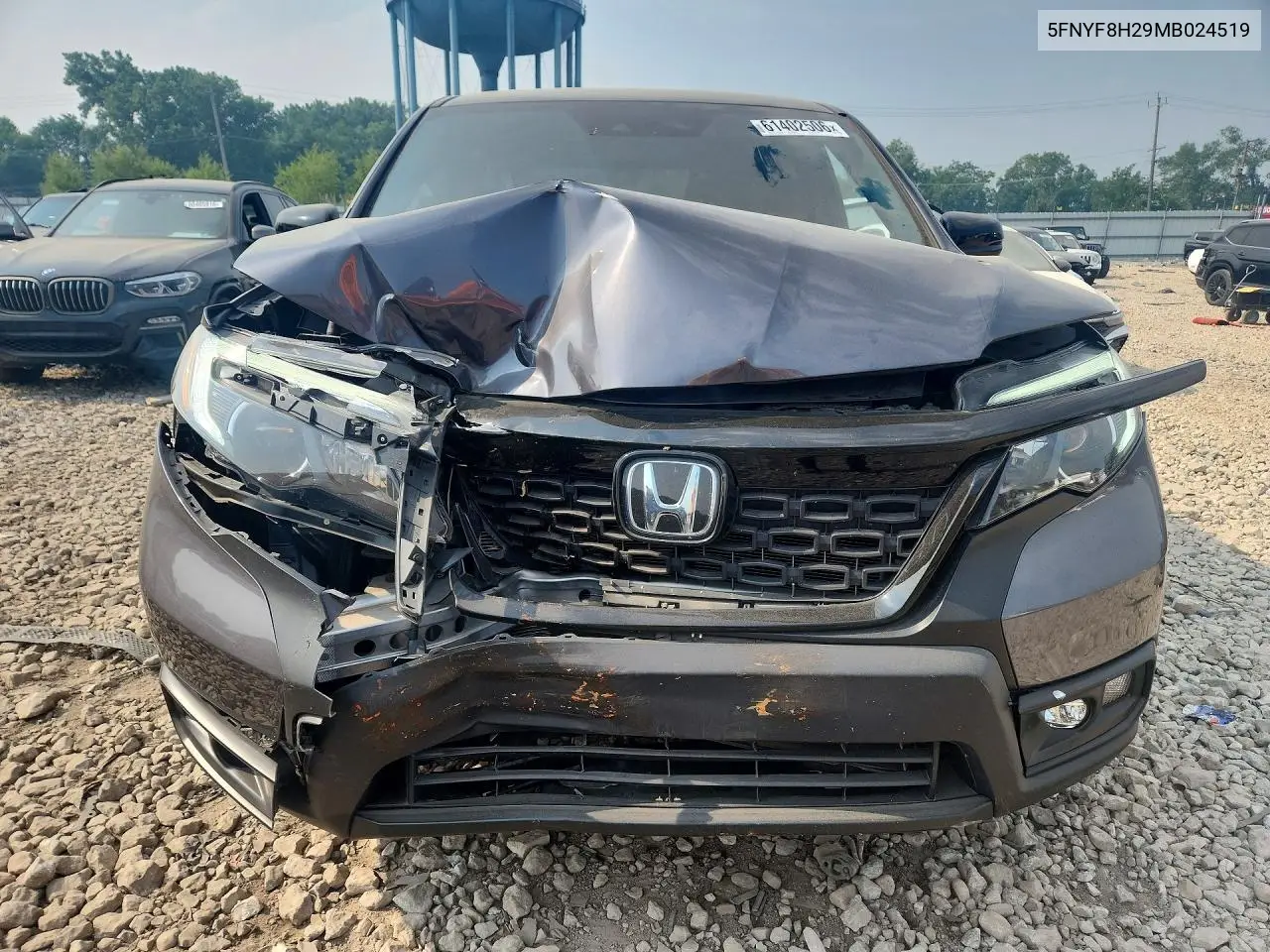 2021 Honda Passport Sport VIN: 5FNYF8H29MB024519 Lot: 61402506