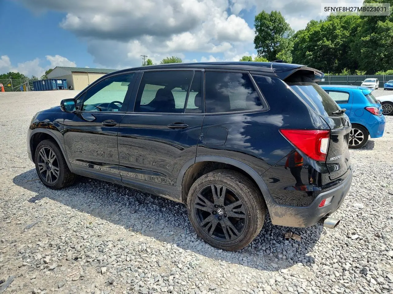 2021 Honda Passport Sport VIN: 5FNYF8H27MB023031 Lot: 74514835