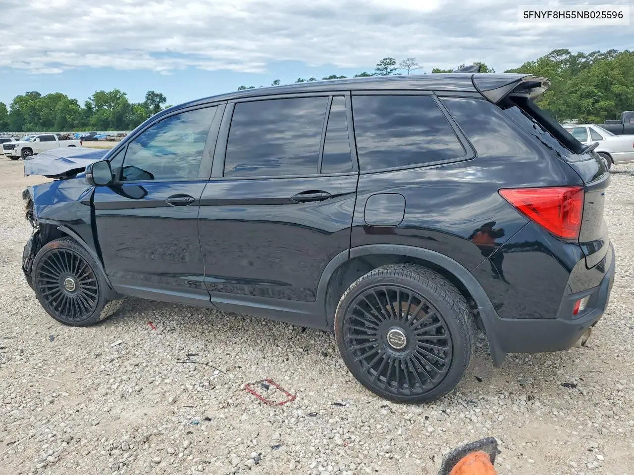 2022 Honda Passport Exl VIN: 5FNYF8H55NB025596 Lot: 54225436