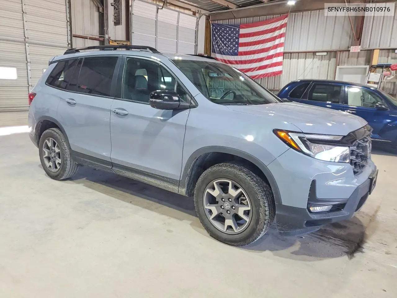 2022 Honda Passport Trail Sport VIN: 5FNYF8H65NB010976 Lot: 60985246