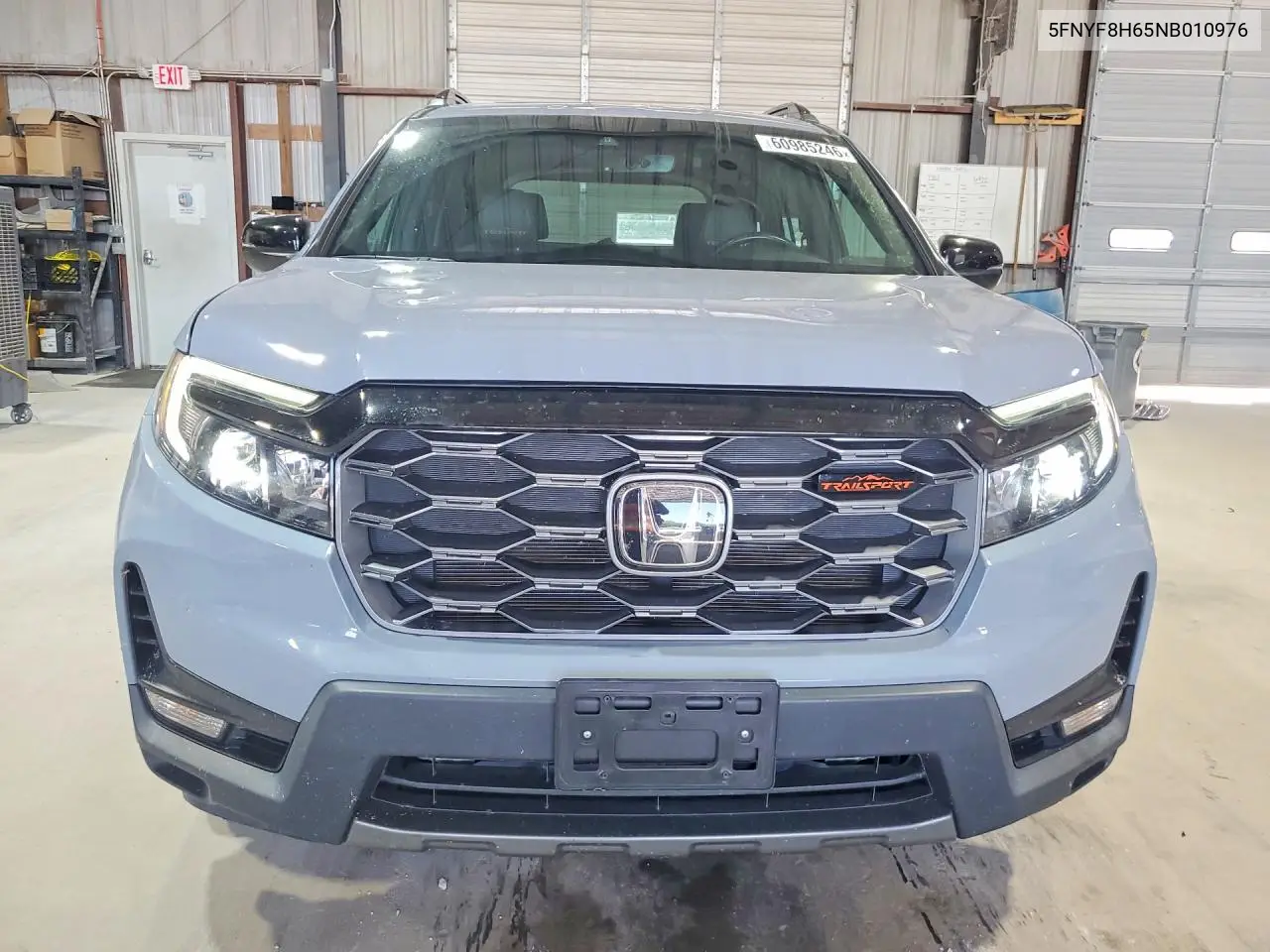 2022 Honda Passport Trail Sport VIN: 5FNYF8H65NB010976 Lot: 60985246