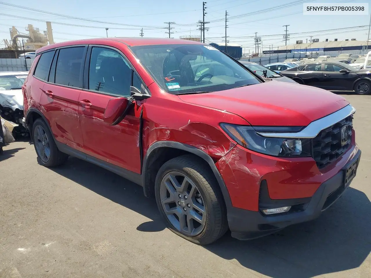 2023 Honda Passport Exl VIN: 5FNYF8H57PB005398 Lot: 51719406
