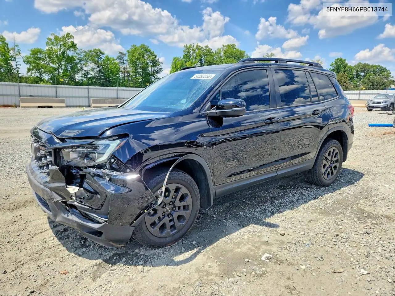 2023 Honda Passport Trail Sport VIN: 5FNYF8H66PB013744 Lot: 54292256