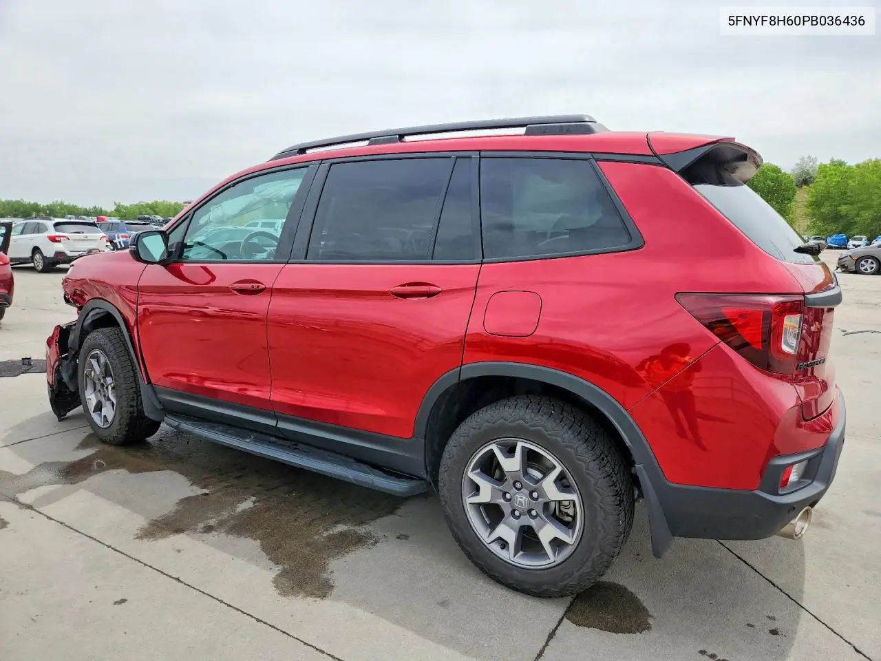 2023 Honda Passport Trail Sport VIN: 5FNYF8H60PB036436 Lot: 55624406