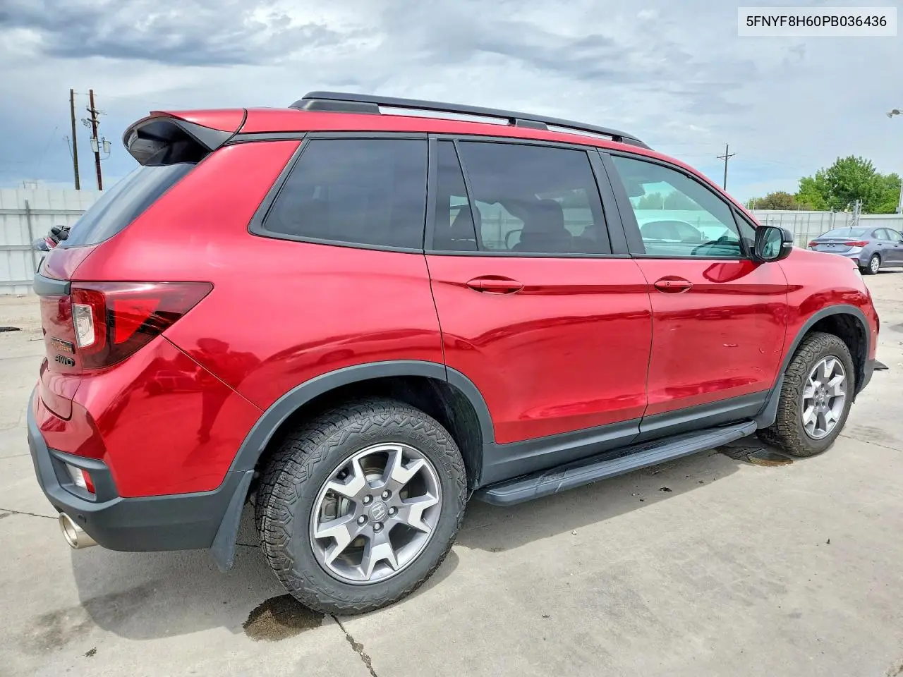 2023 Honda Passport Trail Sport VIN: 5FNYF8H60PB036436 Lot: 55624406