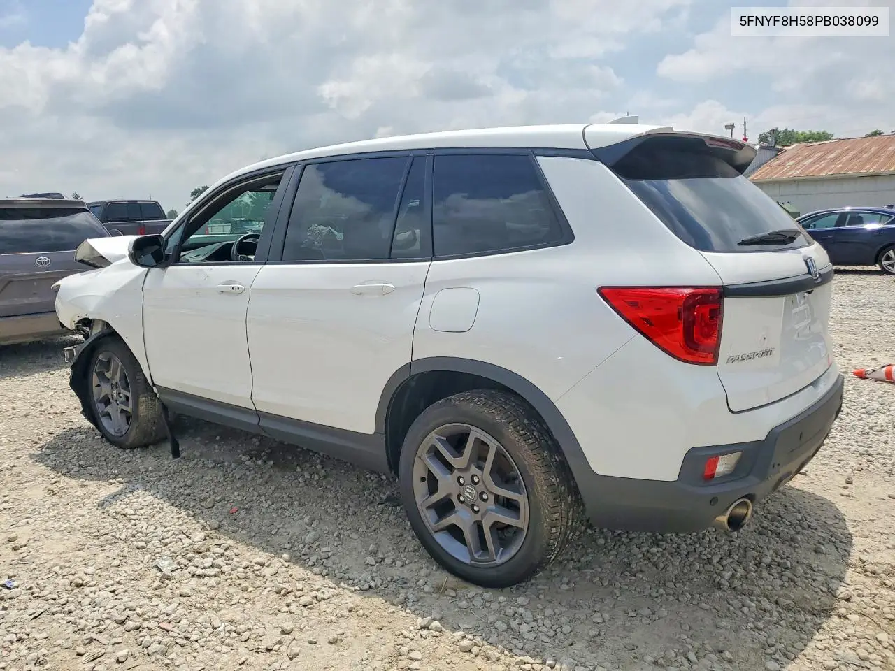 2023 Honda Passport Exl VIN: 5FNYF8H58PB038099 Lot: 55645666