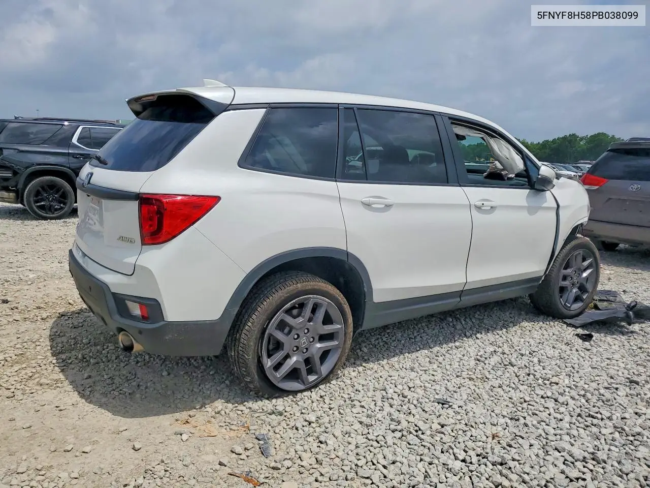 2023 Honda Passport Exl VIN: 5FNYF8H58PB038099 Lot: 55645666