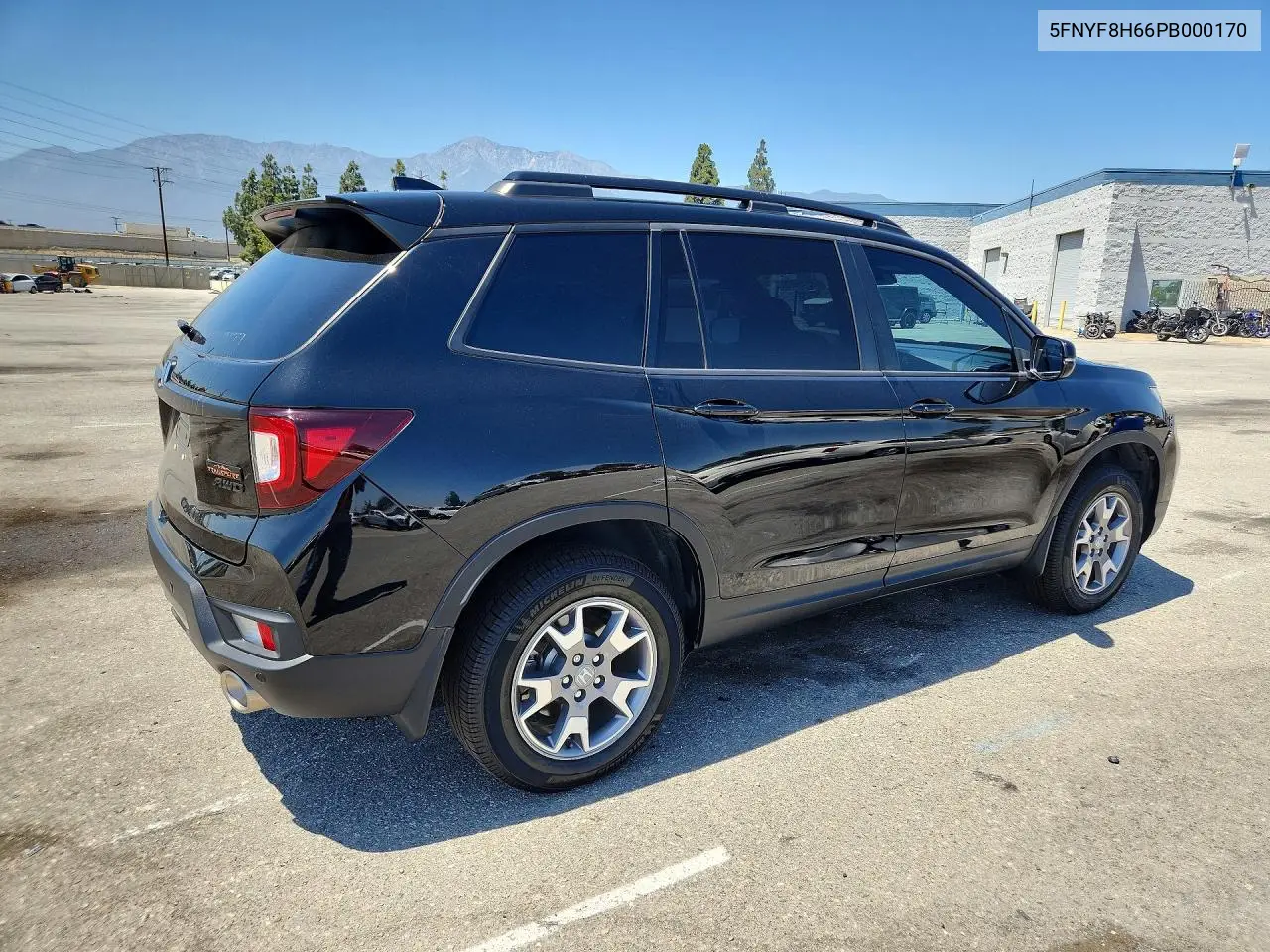 2023 Honda Passport Trail Sport VIN: 5FNYF8H66PB000170 Lot: 56515076