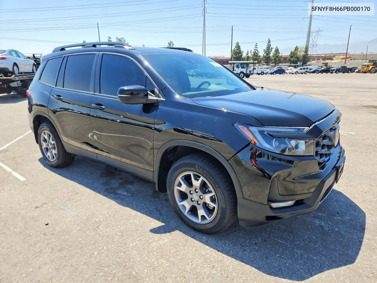 2023 Honda Passport Trail Sport VIN: 5FNYF8H66PB000170 Lot: 56515076