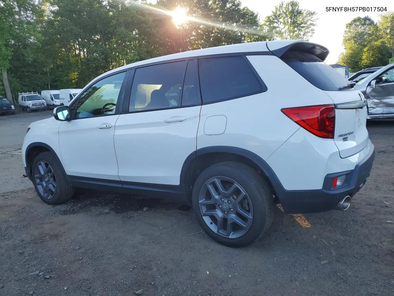 2023 Honda Passport Exl VIN: 5FNYF8H57PB017504 Lot: 56947536