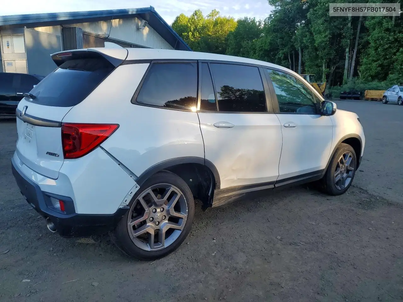 2023 Honda Passport Exl VIN: 5FNYF8H57PB017504 Lot: 56947536