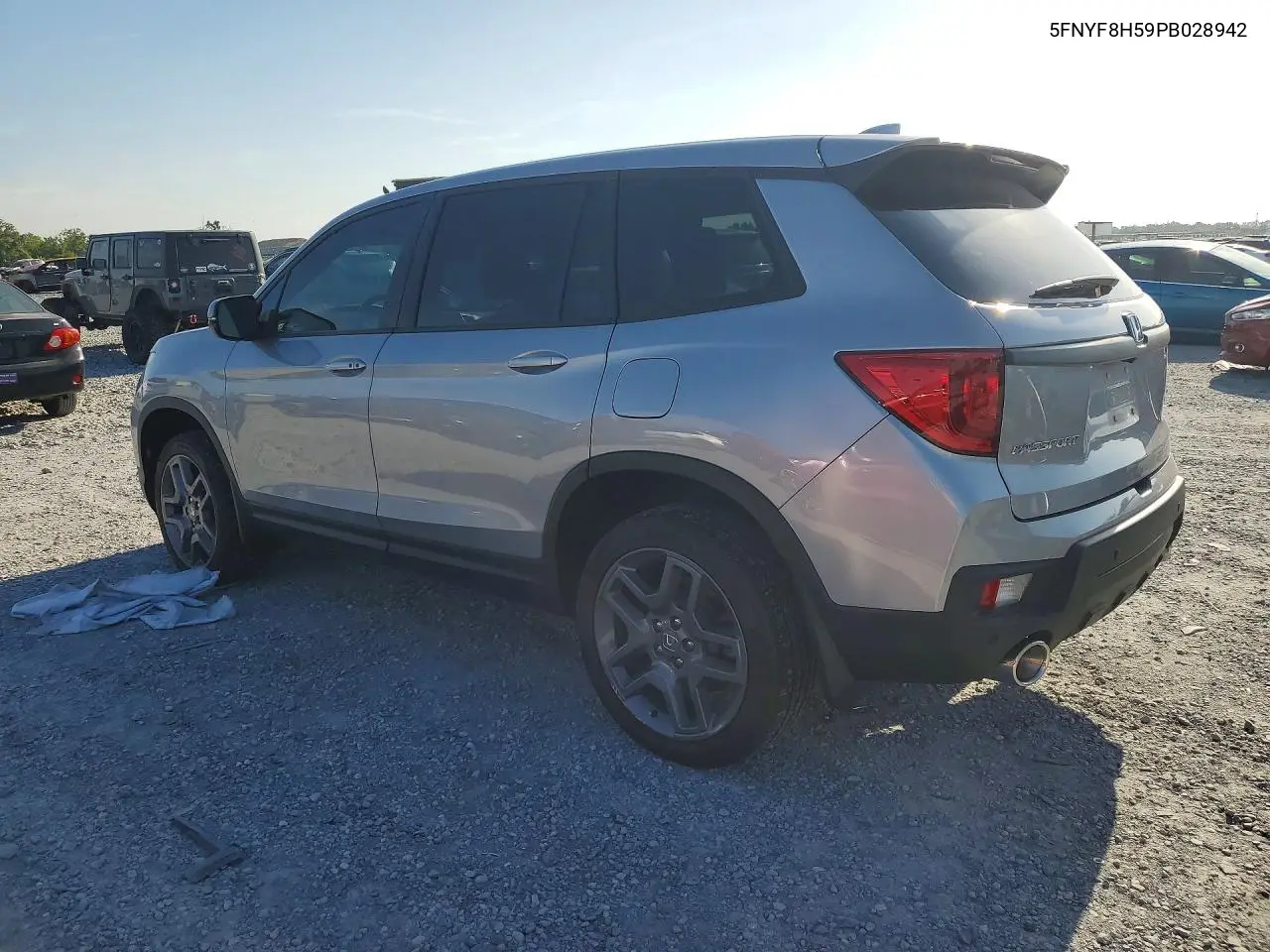 2023 Honda Passport Exl VIN: 5FNYF8H59PB028942 Lot: 57406786