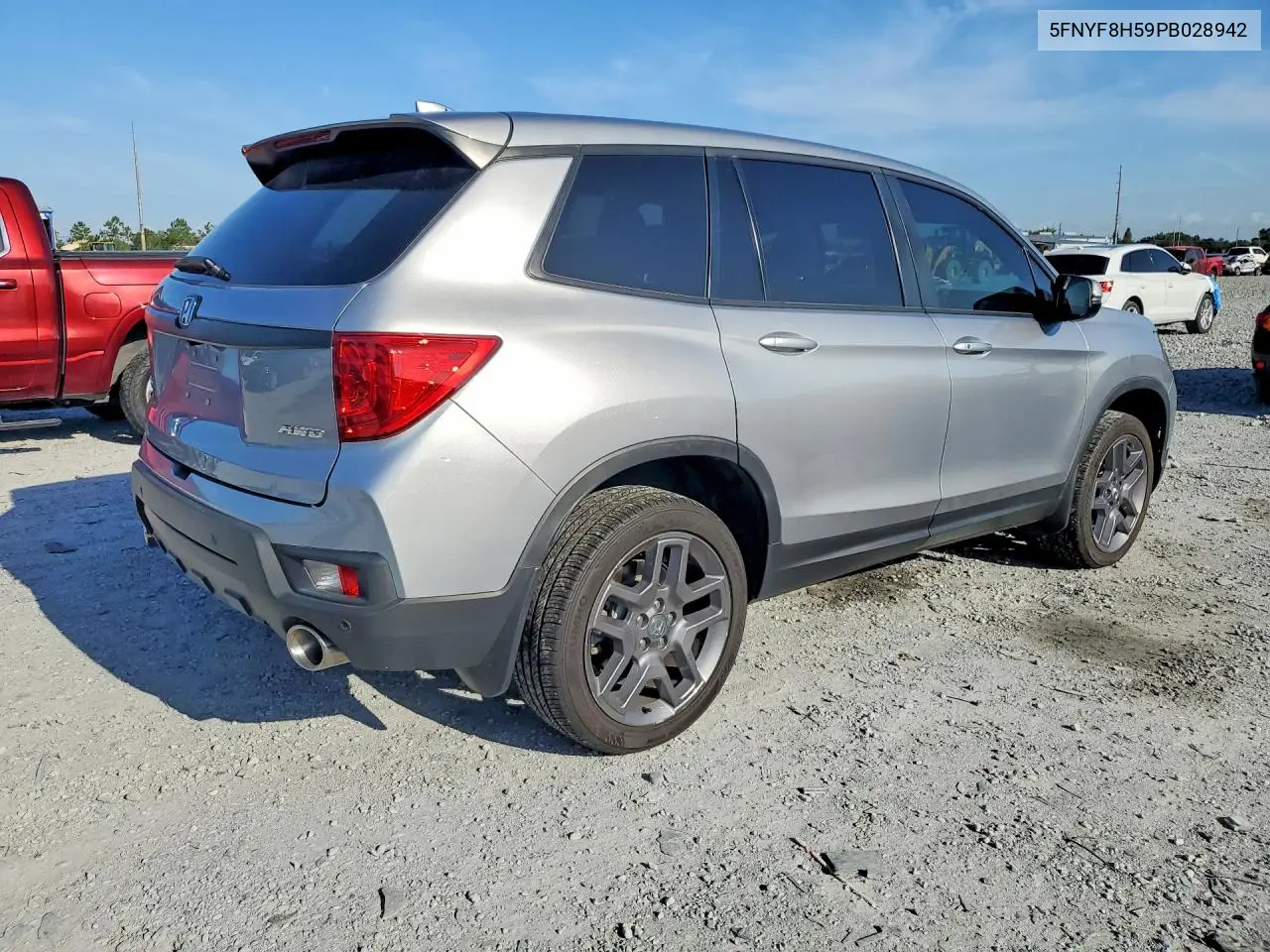 2023 Honda Passport Exl VIN: 5FNYF8H59PB028942 Lot: 57406786
