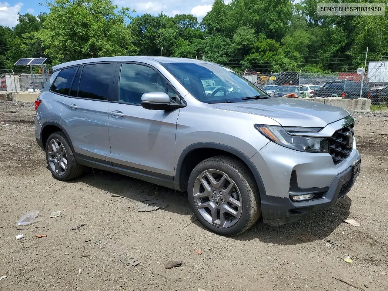 2023 Honda Passport Exl VIN: 5FNYF8H55PB034950 Lot: 57857366