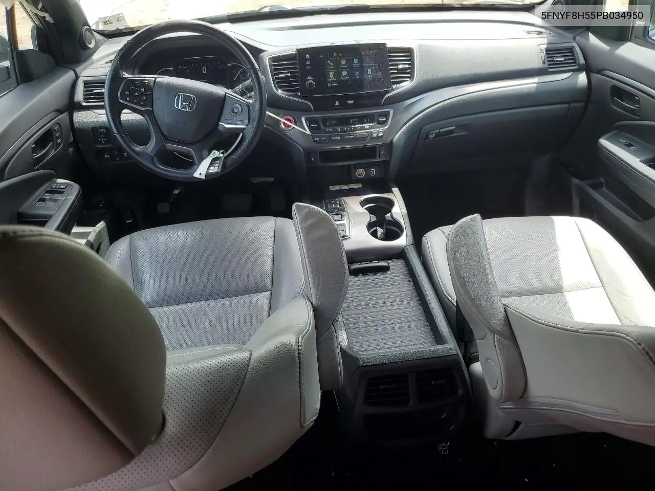 2023 Honda Passport Exl VIN: 5FNYF8H55PB034950 Lot: 57857366